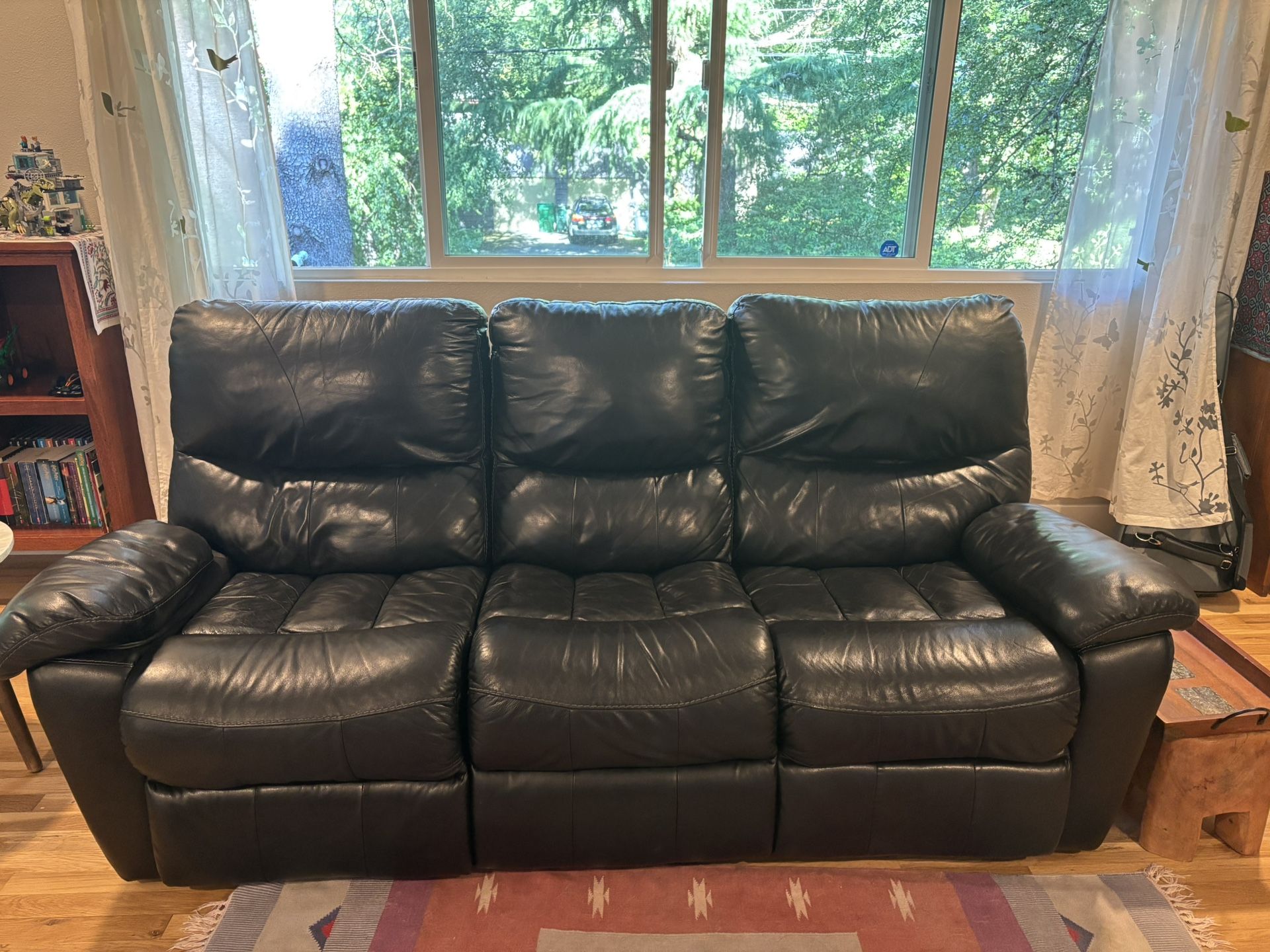 Reclining Leather Sofa – Ashley Furniture – Great Condition! $275 OBO
