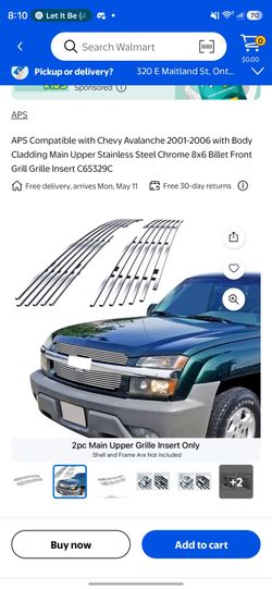 Chevy Avalanche Front Grille