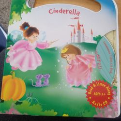 Treasured Tales Cinderella Story Book With Cd