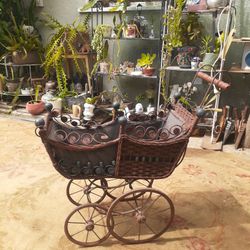 Antique Wicked Babydoll Stroller 