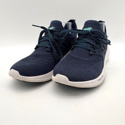 Avia Women Caged Knit Sneakers Navy Blue Energy Foam 6.5
