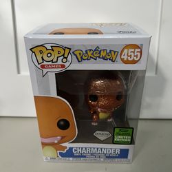 Diamond Charmander Funko Pop #455 - Spring Convention Exclusive