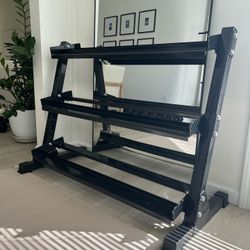 Heavy Duty 3 Tier Dumbbell Rack - NEW