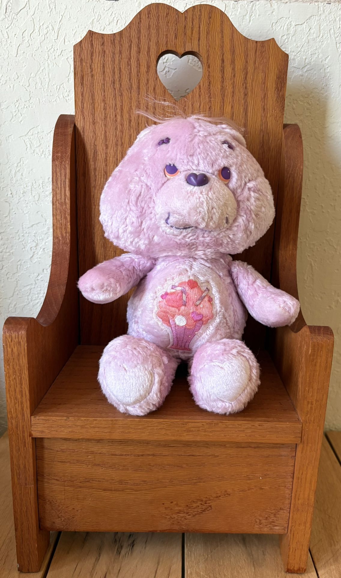 Vintage Wooden Doll Chair