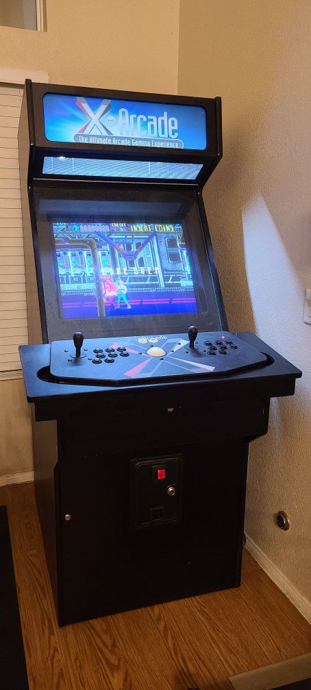 Arcade Cabinet By X-Arcade With CRT And Pc