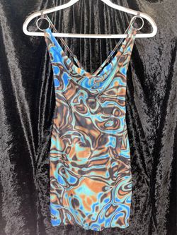Abstract Mesh Dress