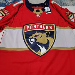 Florida Panthers Huberdeau #11 NHL Adidas Hockey Jersey Stanley Cup Men Size 50