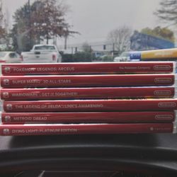 Nintendo Switch Games Pokémon, Zelda, Super Mario, Warioware, METROID, Dying Light
