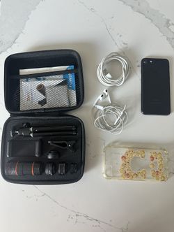 iPhone 7 With Camera Accessories