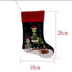 Grinch Christmas Stocking 