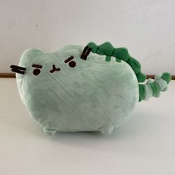 Pusheen Green Pusheenosaurus Dinosaur Plush 2016 Gund Stego