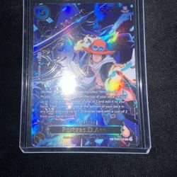 One Piece TCG - Portgas.D.Ace - Carrying On His Will - NM
