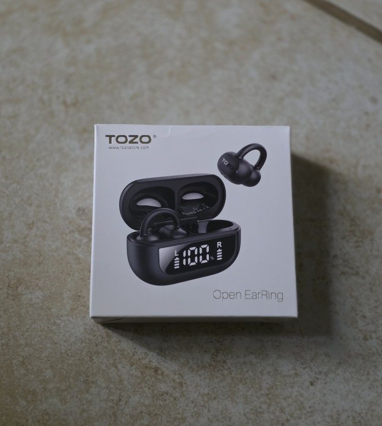 TOZO OpenEarRing True Open Ear Headphones