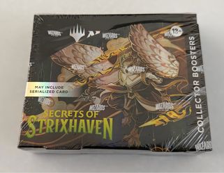 Magic: The Gathering Secrets of Strixhaven Collector Booster Box NEW/SEALED