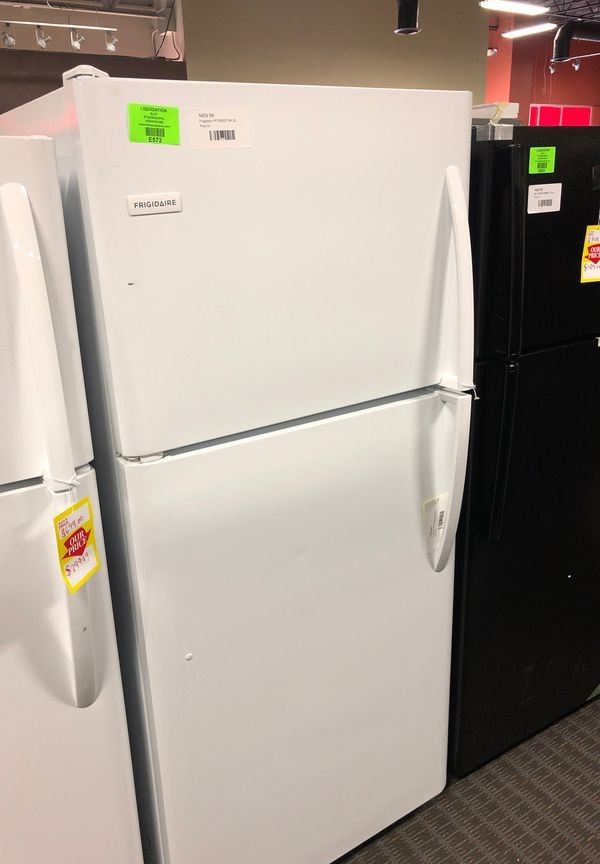 Brand New Frigidaire Top Freezer Refrigerator in White (Model:FFTRTW)