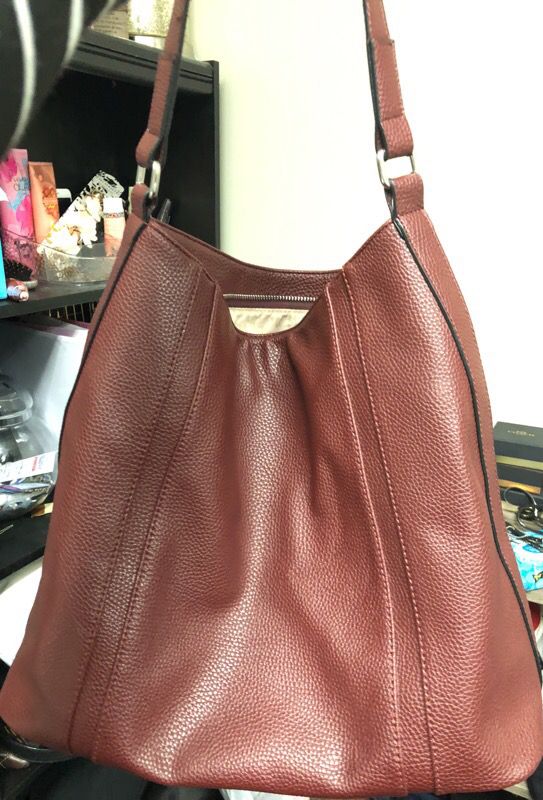 Maroon “new” purse
