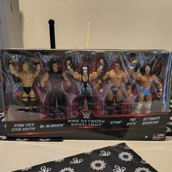 WWE Legends Network Spotlight Series 5 Pack 