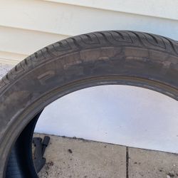 PRESA TIRES 285/45ZR 22- Measure 8/32  left on the tread In great shape with no Plugs no patches