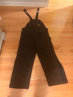 Carhartt insulated bibs