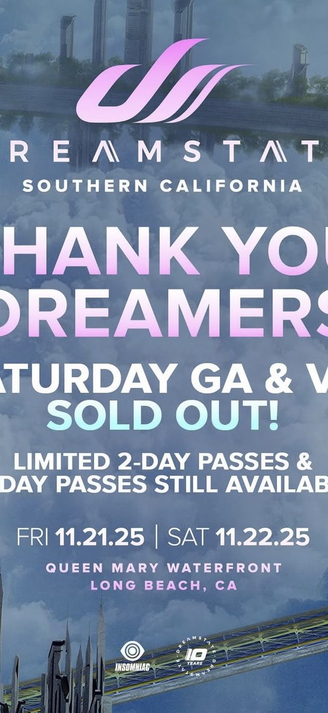 Dream State [ SATURDAY. ] Only 