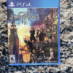 PS4 Kingdom Hearts 3 