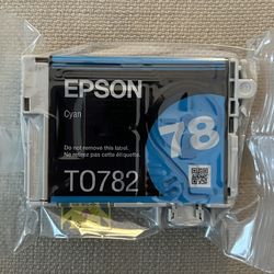 6 Epson 78 Ink Cartridges—various colors