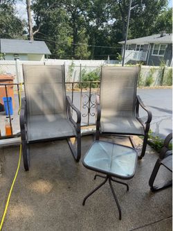 Patio chairs