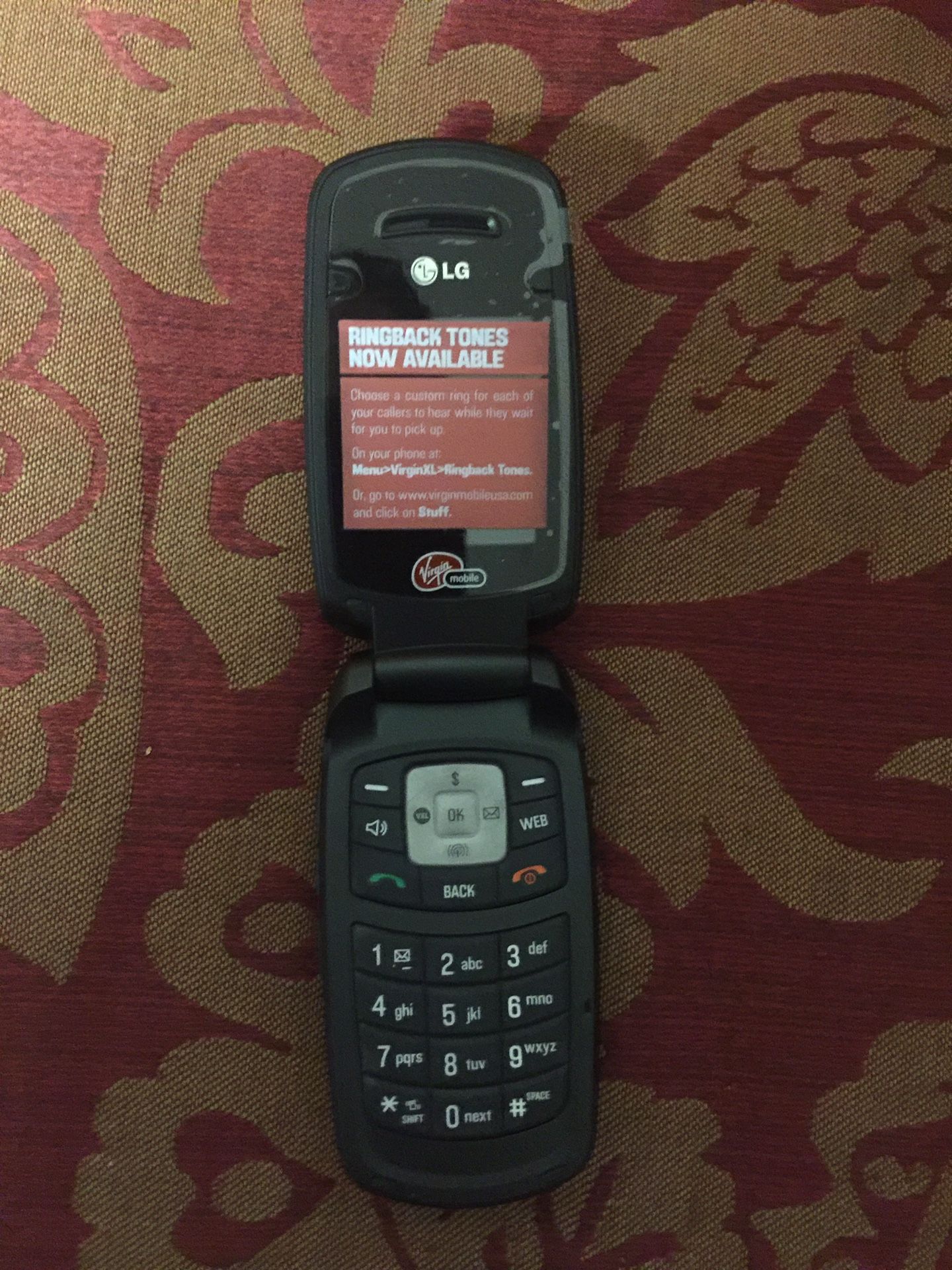 LG Flare cell phone