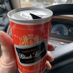 Vintage Carling Black Label Beer Can