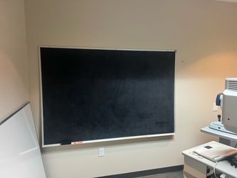 Whiteboard and chalkboard