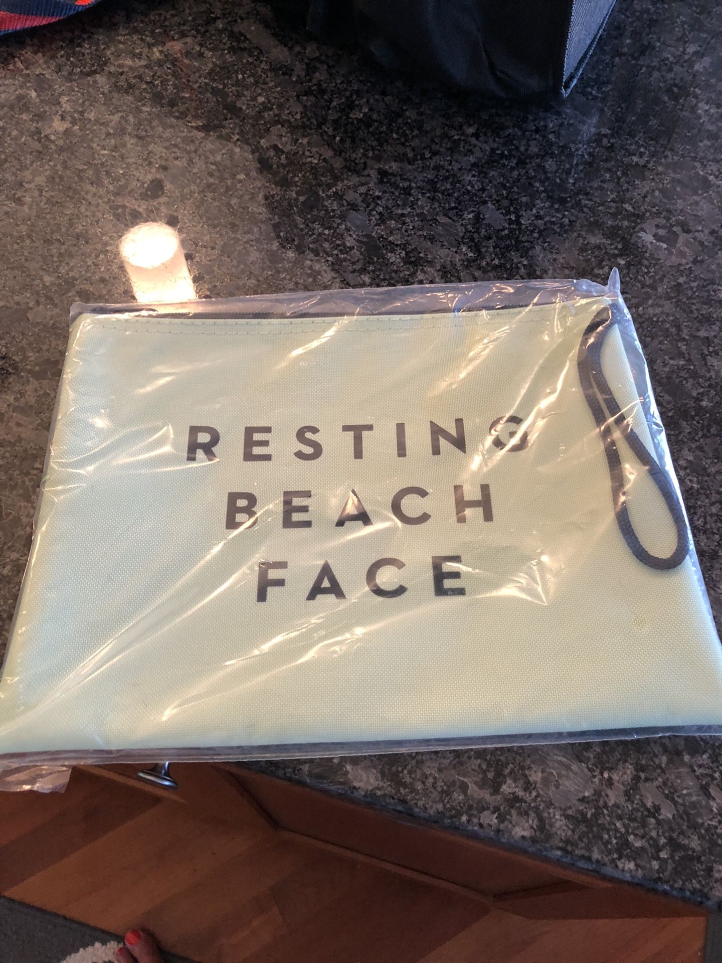 Large Travel Make-Up Bag Plus Sun Block For Face New In Box