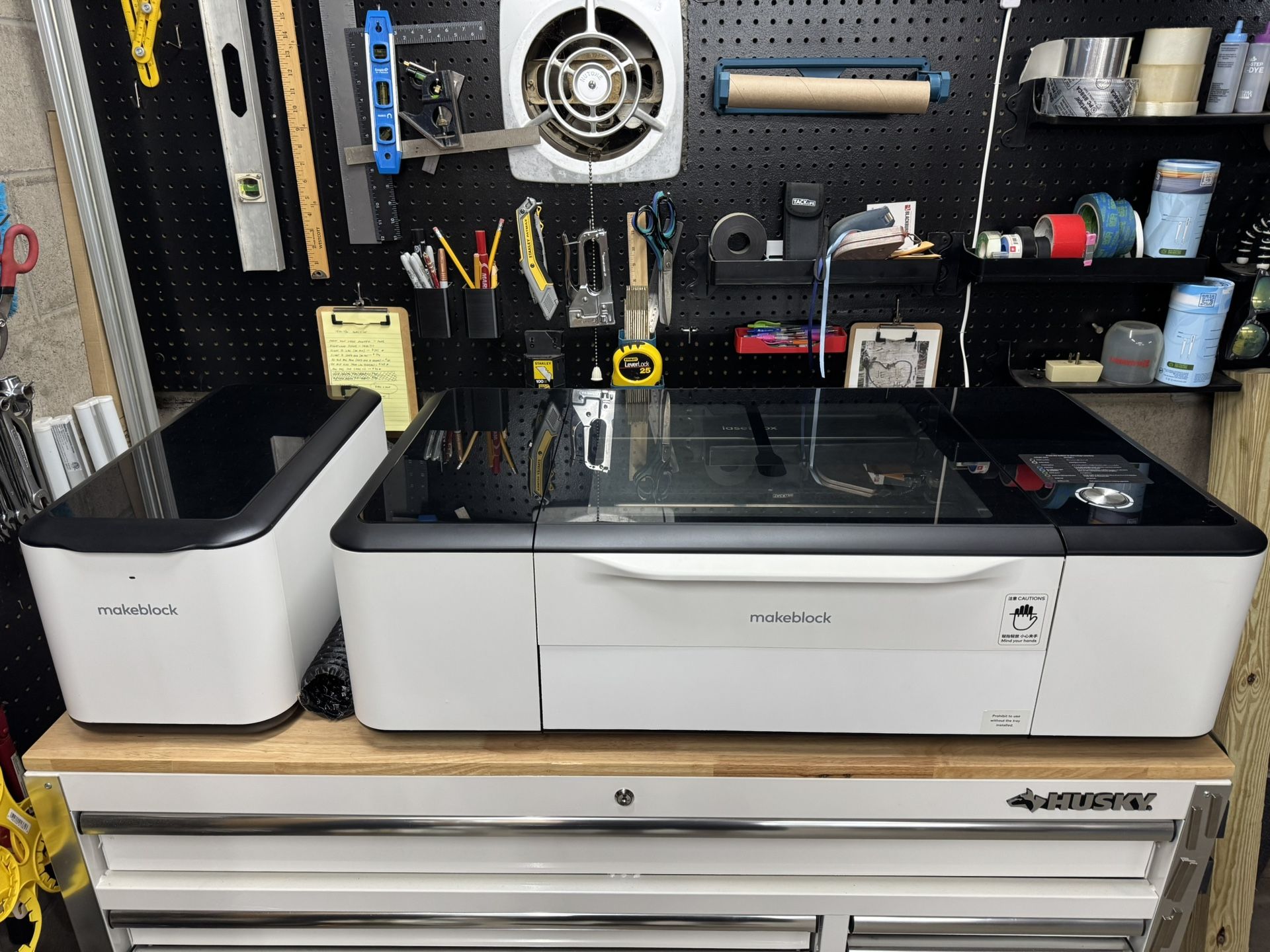 XTool Laserbox w/ Exhaust