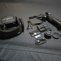 LIKE NEW Nikon Z50, 2 Lenses, Case Full Of Gear