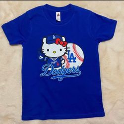 hello kitty dodger t shirt