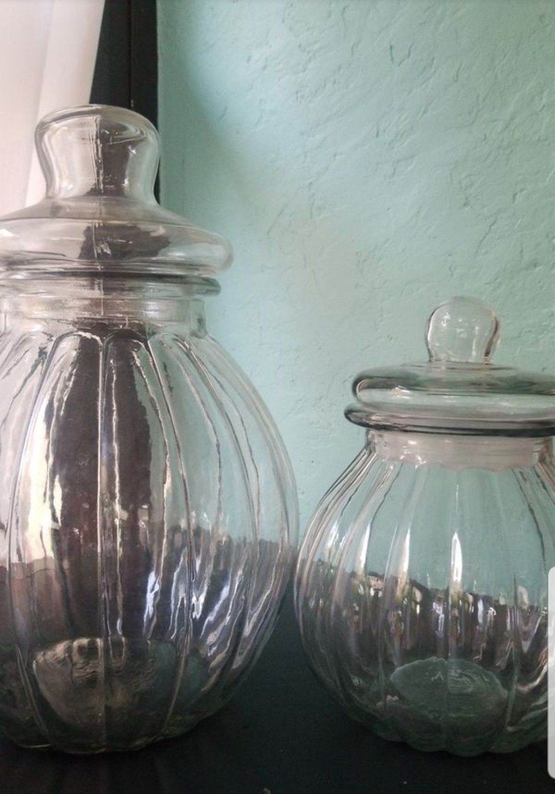 Home decor jars, kitchen decor