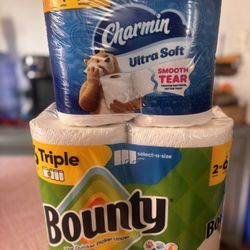Charmin and bounty 5$$