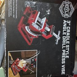 3” cradle style angle drill press vise