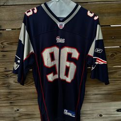 New England Patriots Vintage Jersey Size LARGE Adalius Thomas