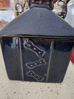 Adorable Dog House Treat Canister