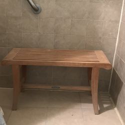 Teak Bench - Shower Or Outdoor