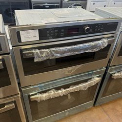 GE profile 30” microwave wall oven combo