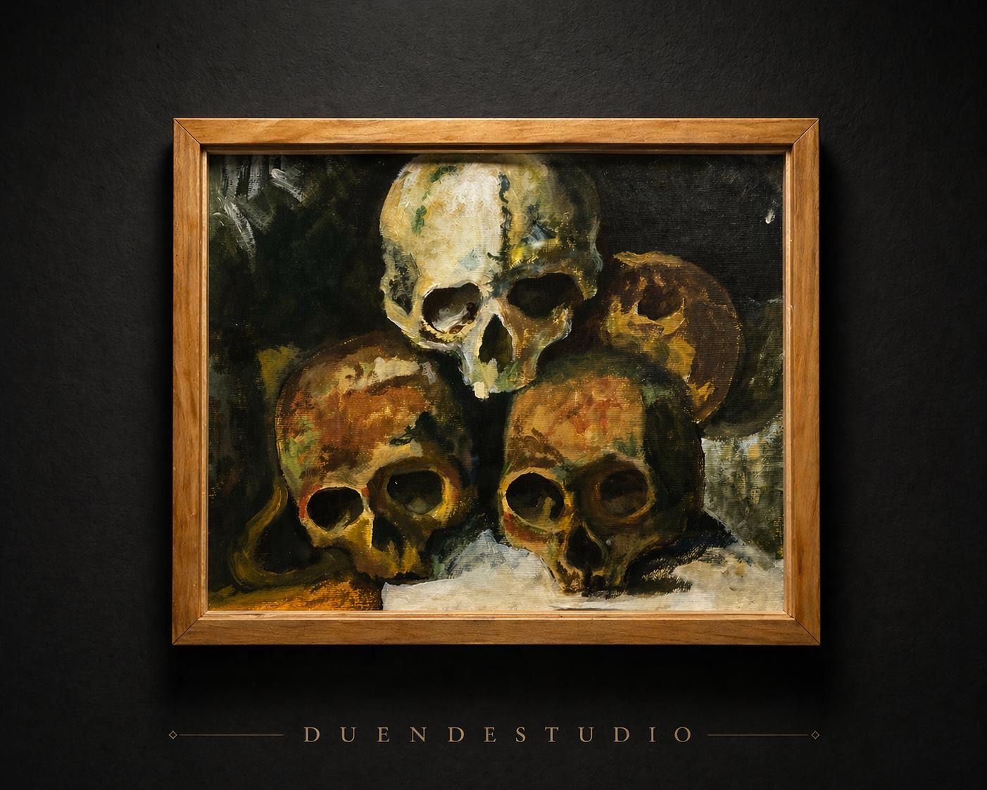 Pyramid of skulls- Replica