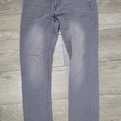 Kenneth Cole Grey Jeans Mens 27x32