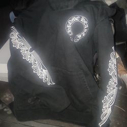 Black Chrome Hearts Hoodie