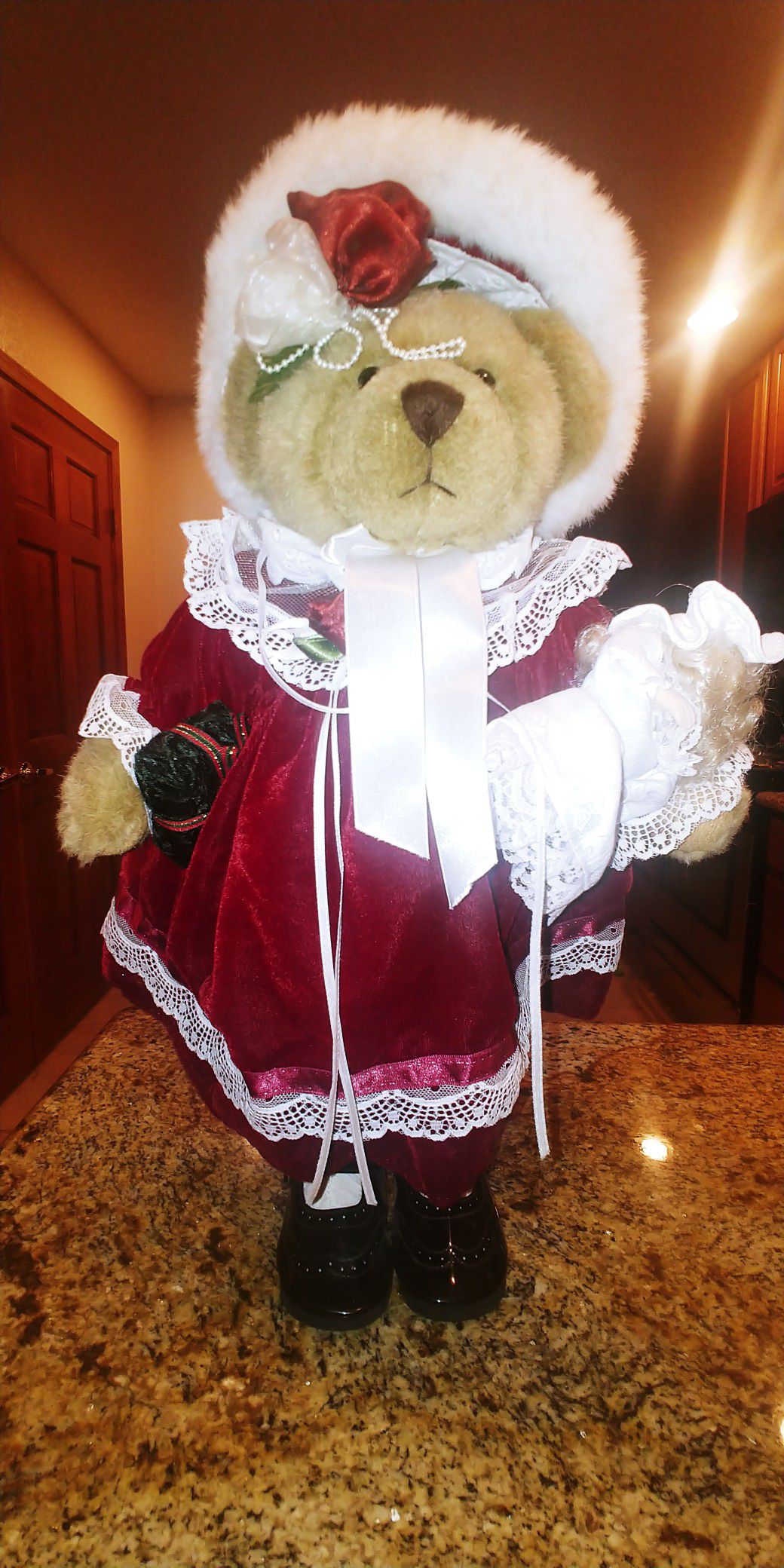 Adorable Christmas Teddy Bear