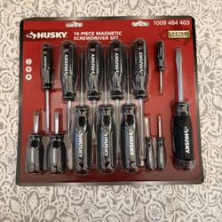 Husky 14 Piece Magnetic Screwdriver Set 