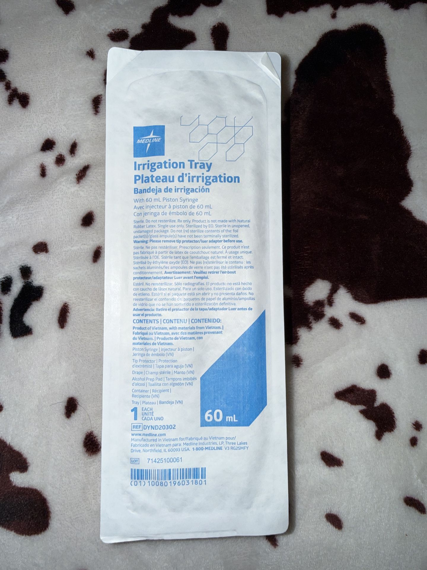 Irrigation Tray Plateau d'irrigation Bandeja de irrigación