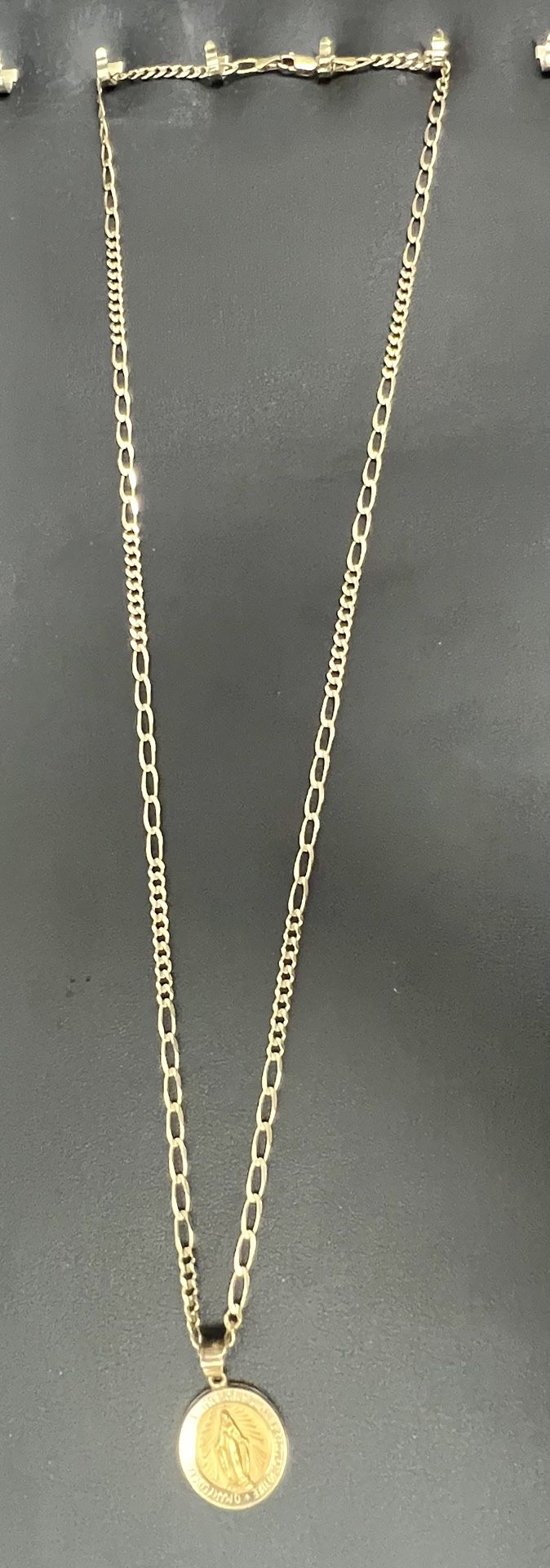 14k Chain Link 14k Pendant 22inch