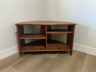Corner TV stand from Ikea Leksvik