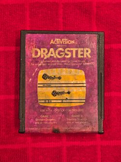 Activision Dragster Atari 2600 Cartridge
